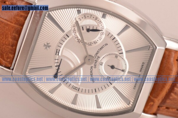 Replica Vacheron Constantin Malte Dual Time Watch Steel 47400/000T-9108